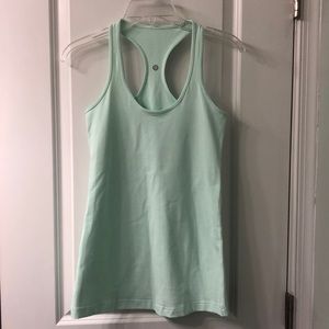 Lululemon Cool Racerback (Mint Green)